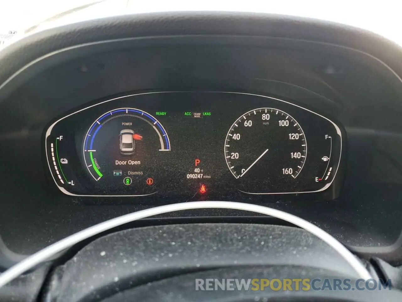 9 Photograph of a damaged car 19XZE4F14KE005552 HONDA INSIGHT 2019