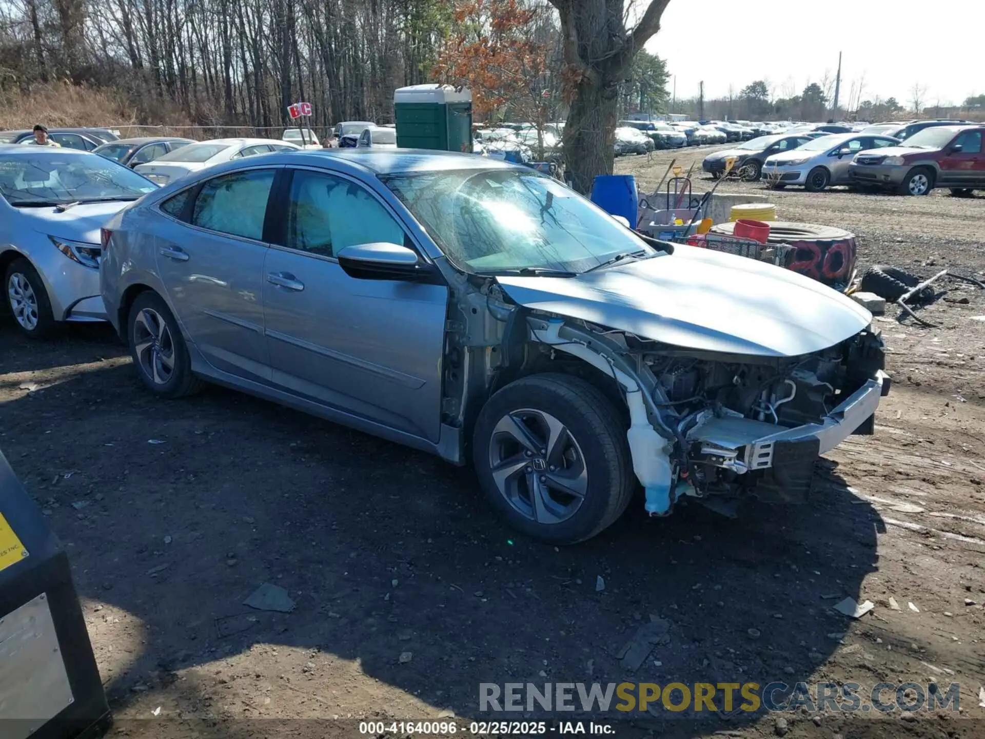 13 Photograph of a damaged car 19XZE4F14KE013196 HONDA INSIGHT 2019