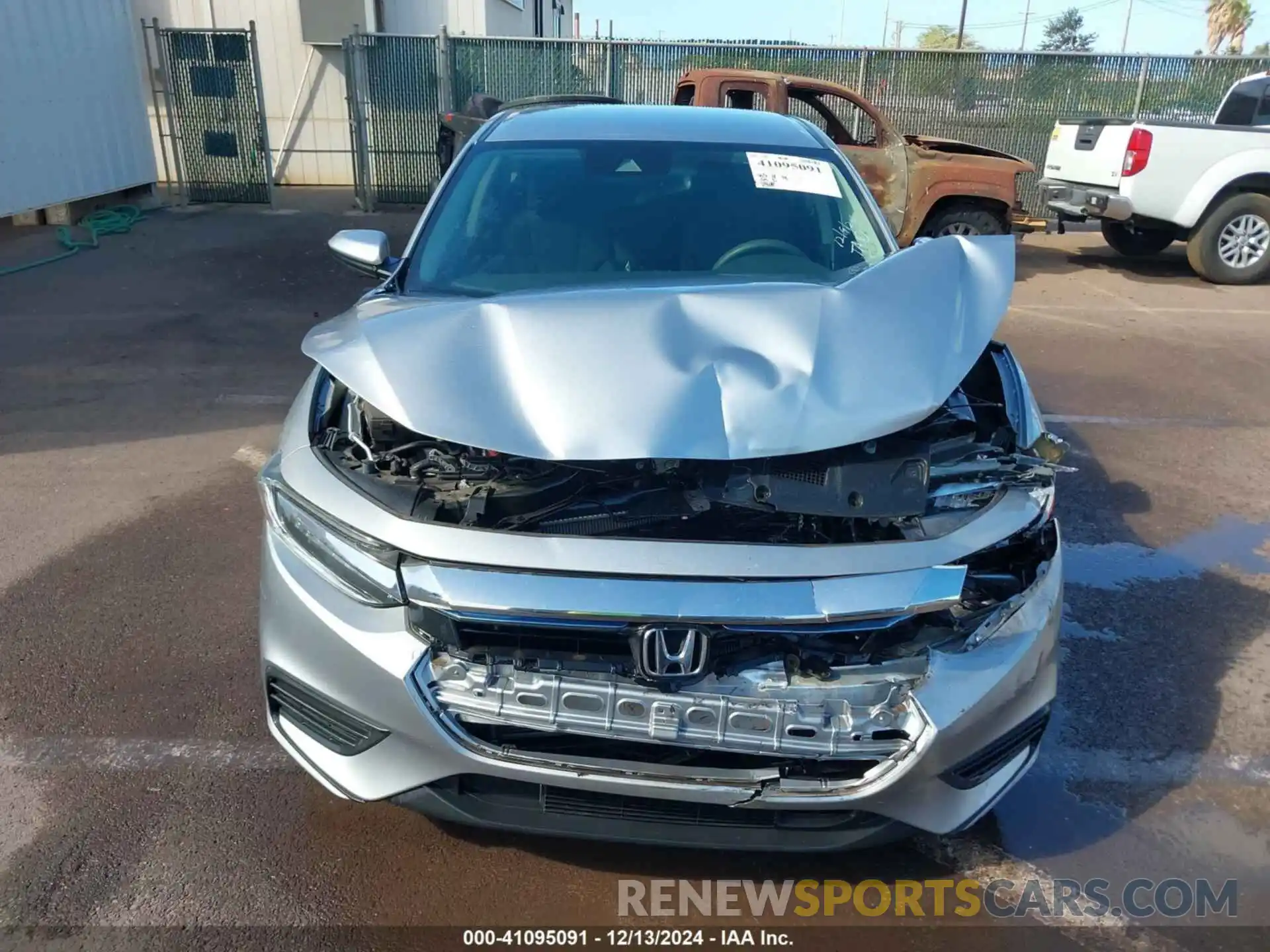 13 Photograph of a damaged car 19XZE4F14KE023761 HONDA INSIGHT 2019