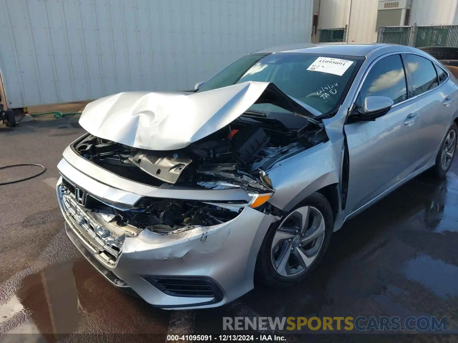 6 Photograph of a damaged car 19XZE4F14KE023761 HONDA INSIGHT 2019