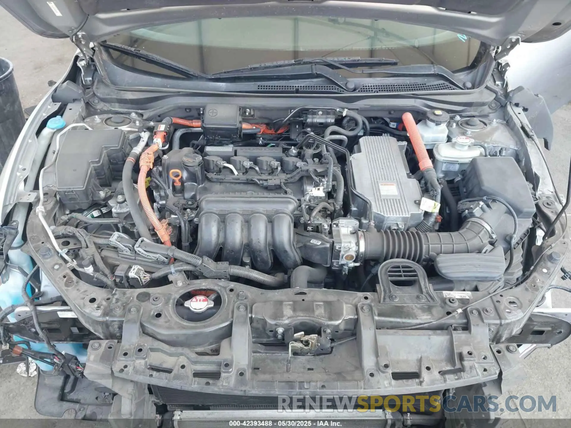 10 Photograph of a damaged car 19XZE4F14KE027597 HONDA INSIGHT 2019