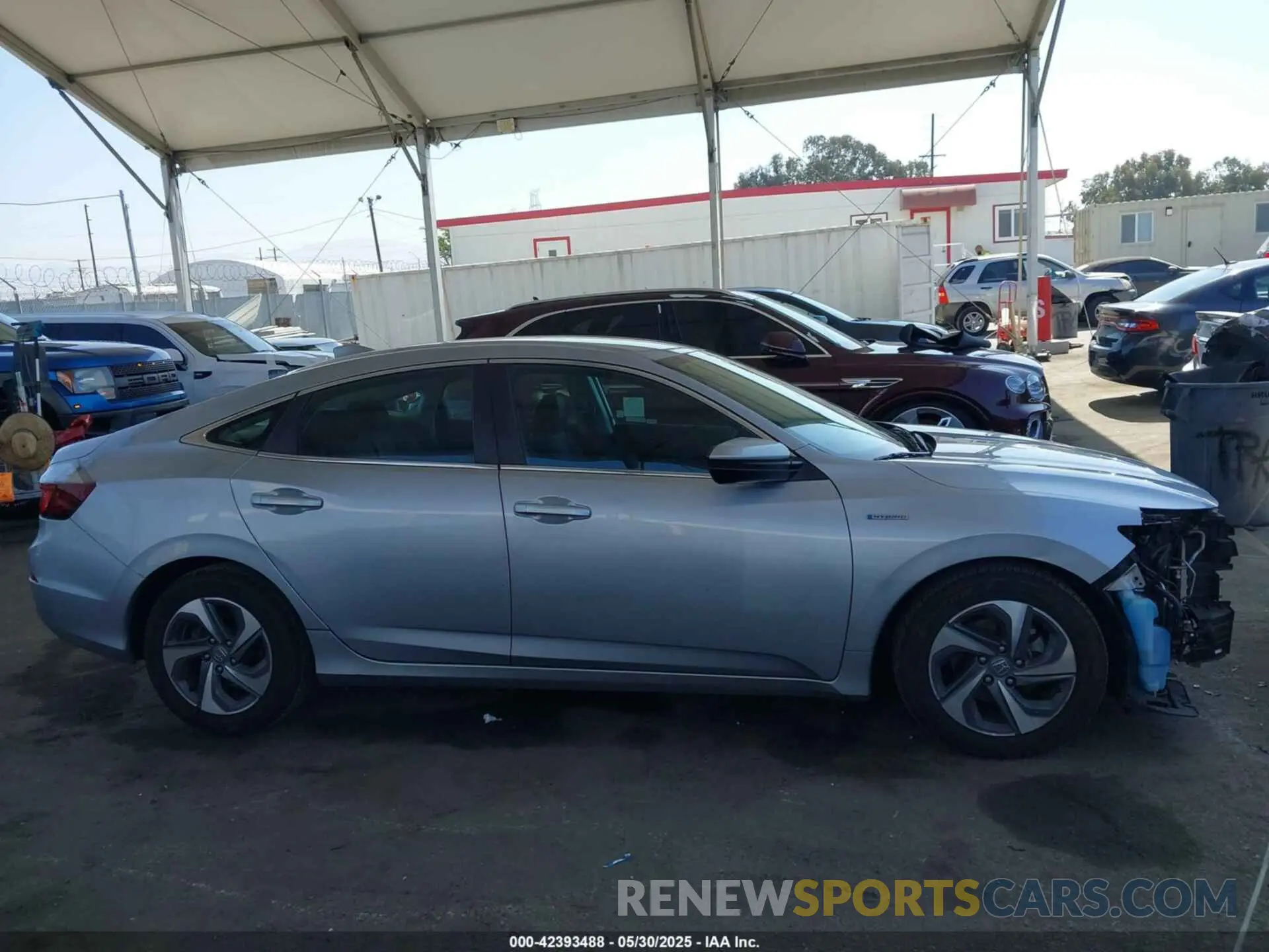 14 Photograph of a damaged car 19XZE4F14KE027597 HONDA INSIGHT 2019