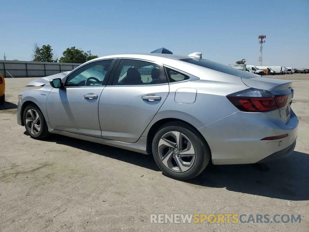 2 Photograph of a damaged car 19XZE4F15KE021890 HONDA INSIGHT 2019