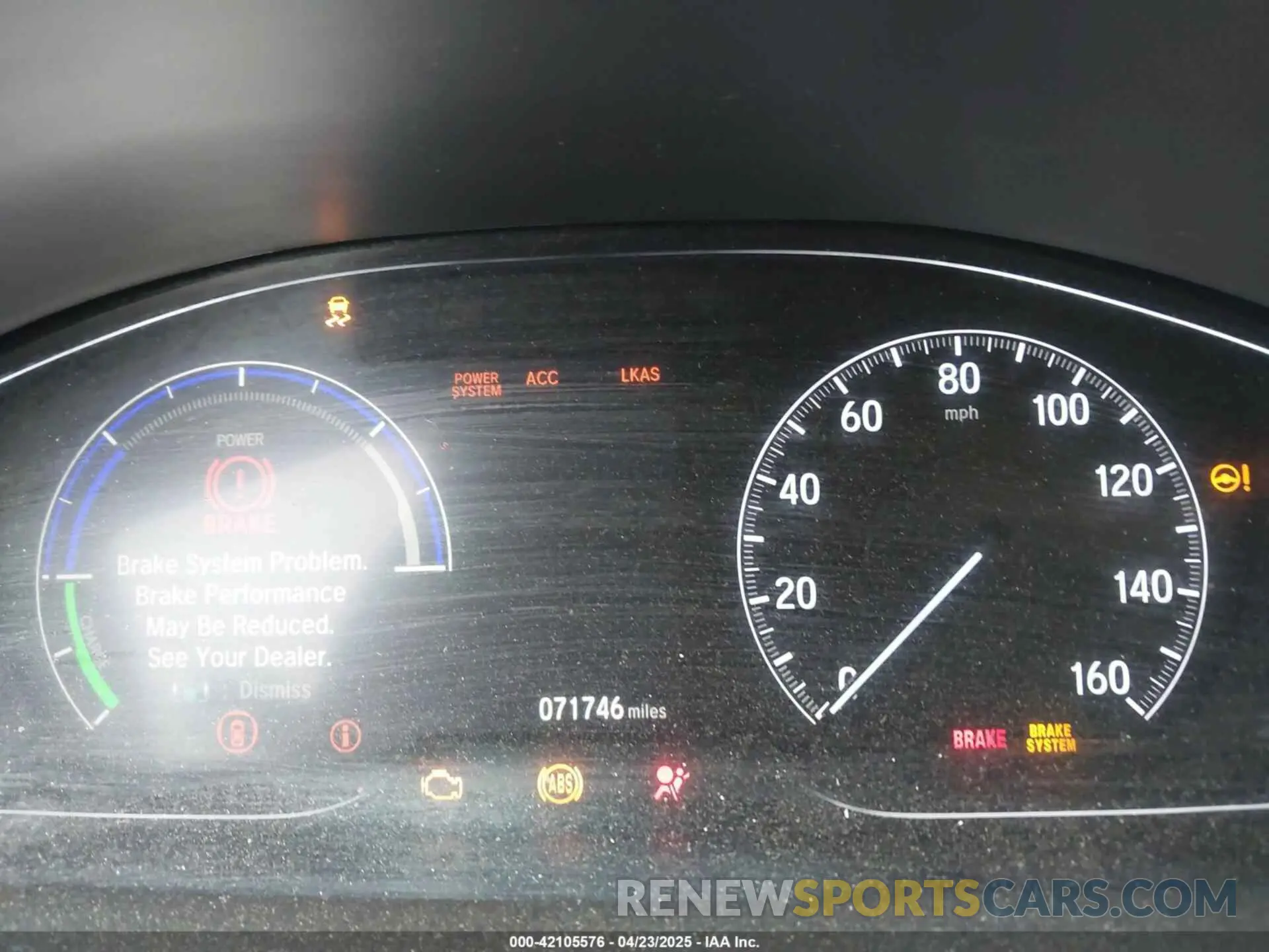 7 Photograph of a damaged car 19XZE4F15KE028600 HONDA INSIGHT 2019