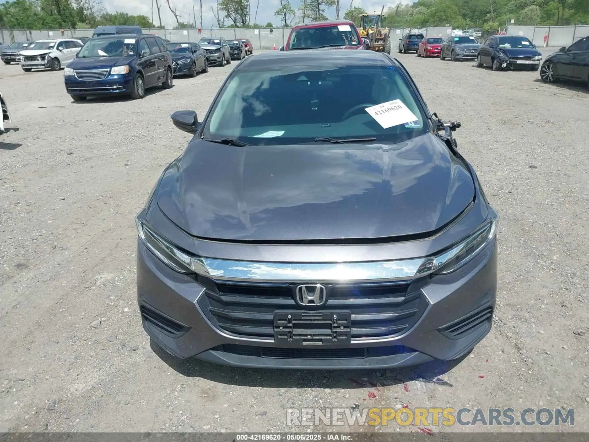 13 Photograph of a damaged car 19XZE4F16KE011059 HONDA INSIGHT 2019
