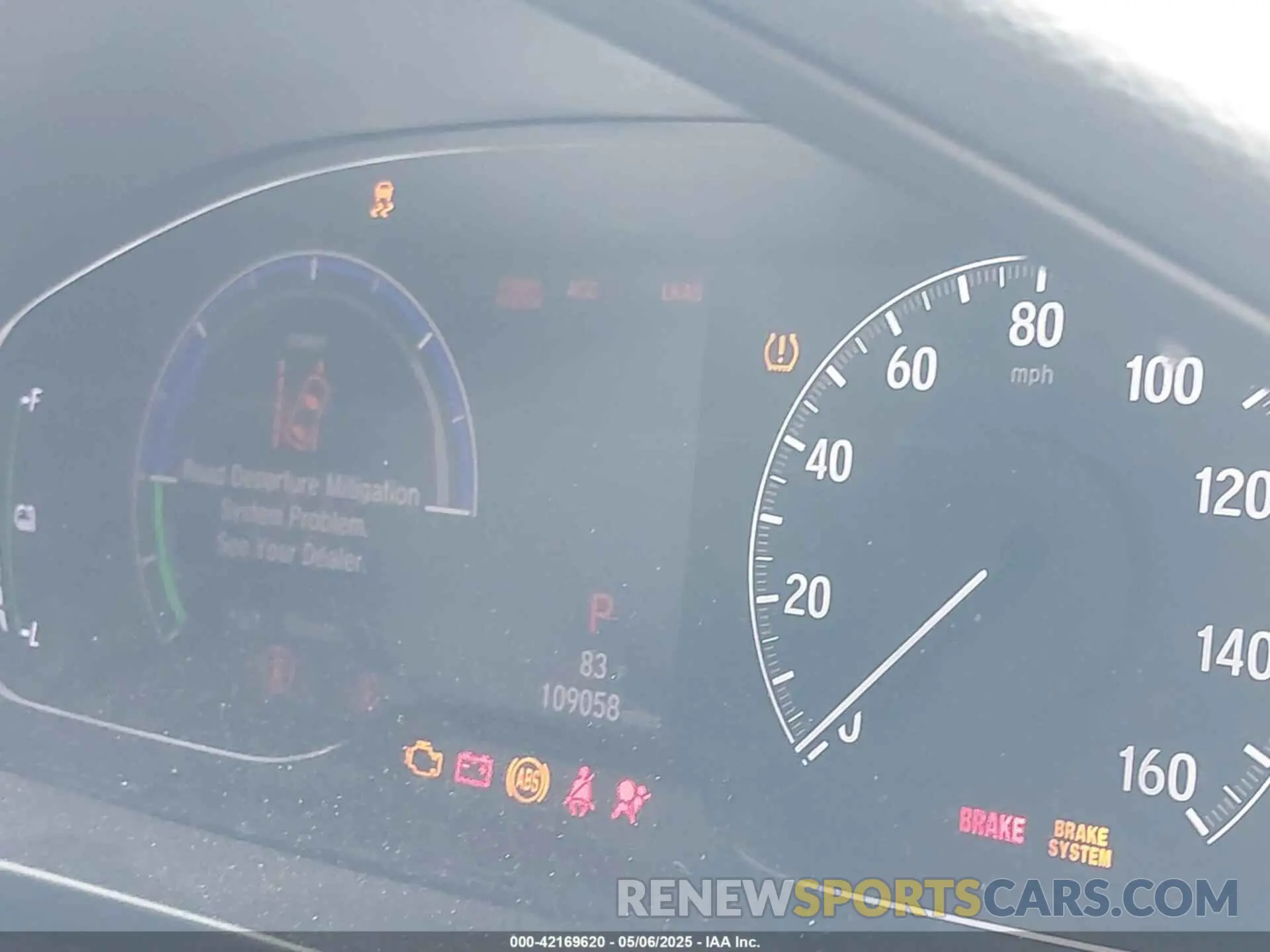 7 Photograph of a damaged car 19XZE4F16KE011059 HONDA INSIGHT 2019