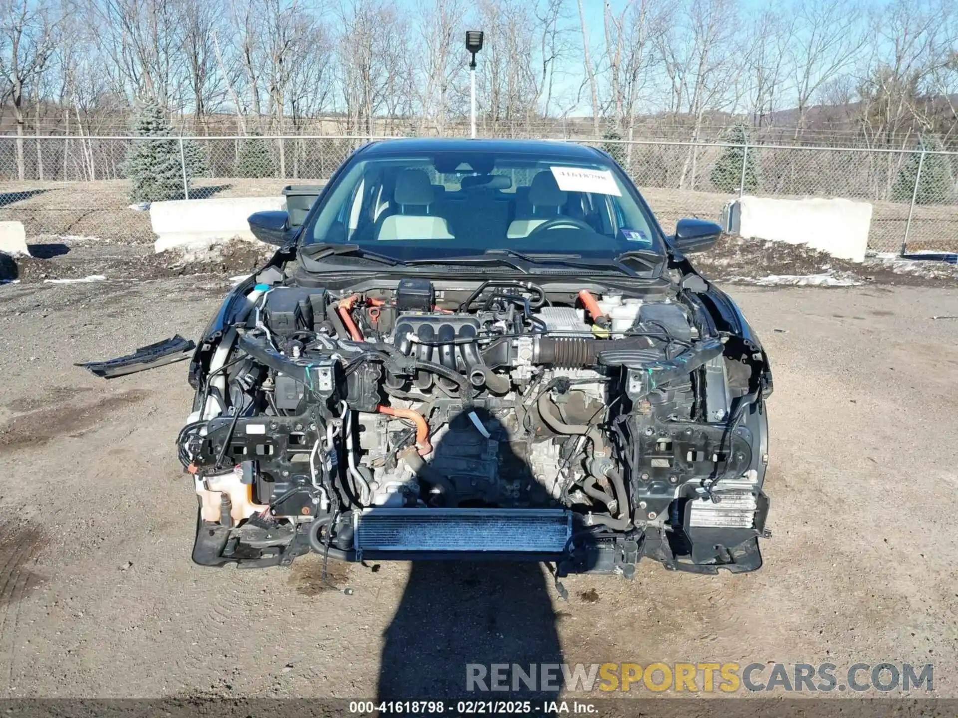 6 Photograph of a damaged car 19XZE4F16KE022224 HONDA INSIGHT 2019