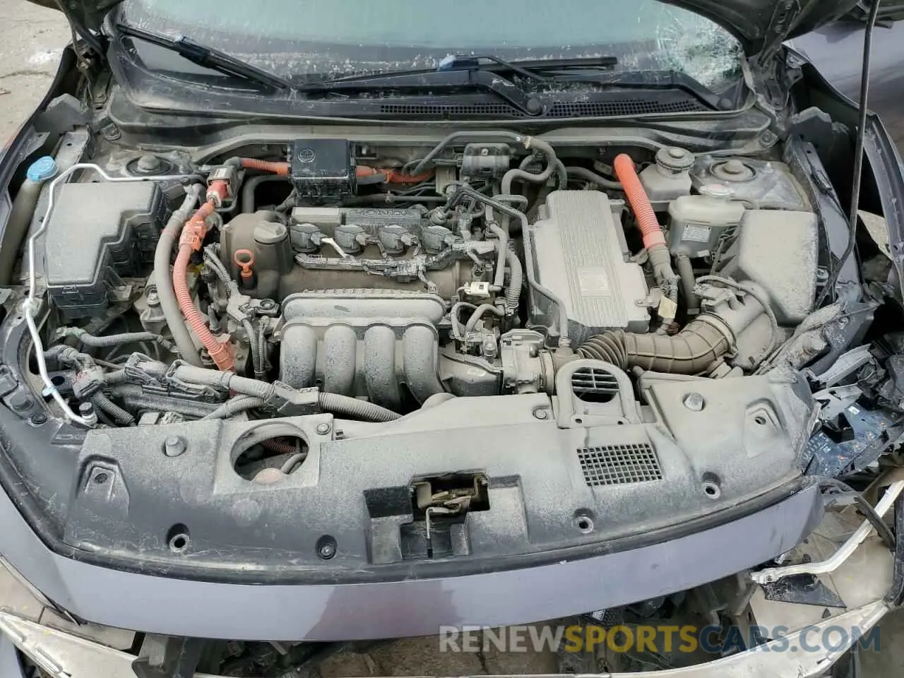 11 Photograph of a damaged car 19XZE4F16KE025608 HONDA INSIGHT 2019