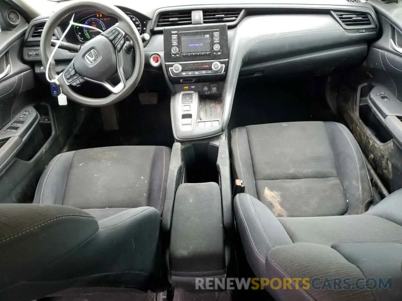 8 Photograph of a damaged car 19XZE4F16KE025608 HONDA INSIGHT 2019