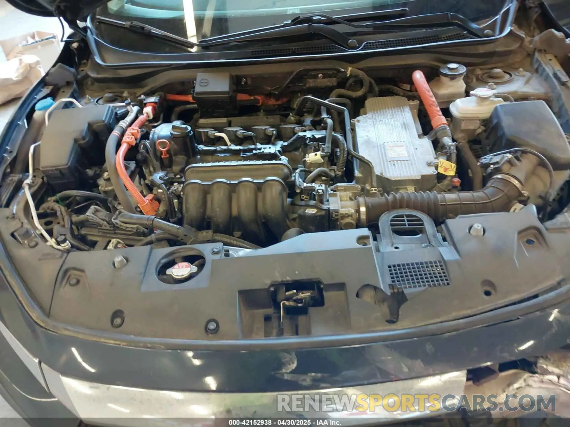 10 Photograph of a damaged car 19XZE4F16KE026659 HONDA INSIGHT 2019
