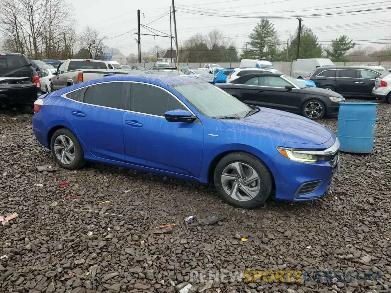 4 Photograph of a damaged car 19XZE4F1XKE030357 HONDA INSIGHT 2019