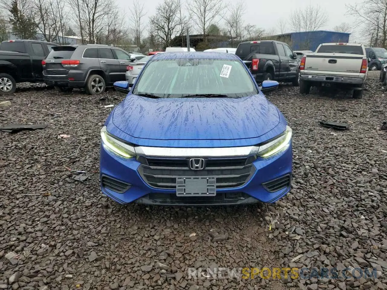 5 Photograph of a damaged car 19XZE4F1XKE030357 HONDA INSIGHT 2019