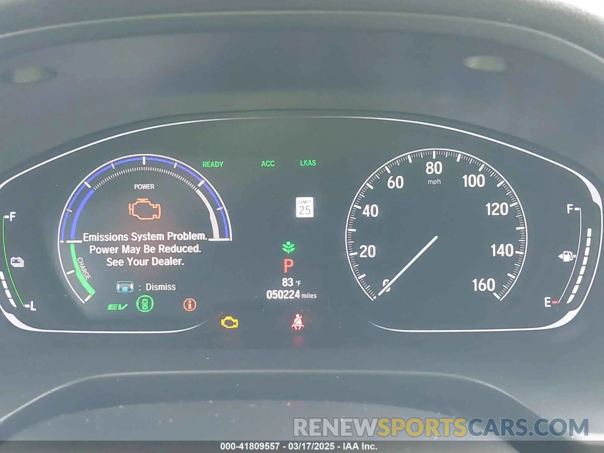 7 Photograph of a damaged car 19XZE4F50KE005082 HONDA INSIGHT 2019