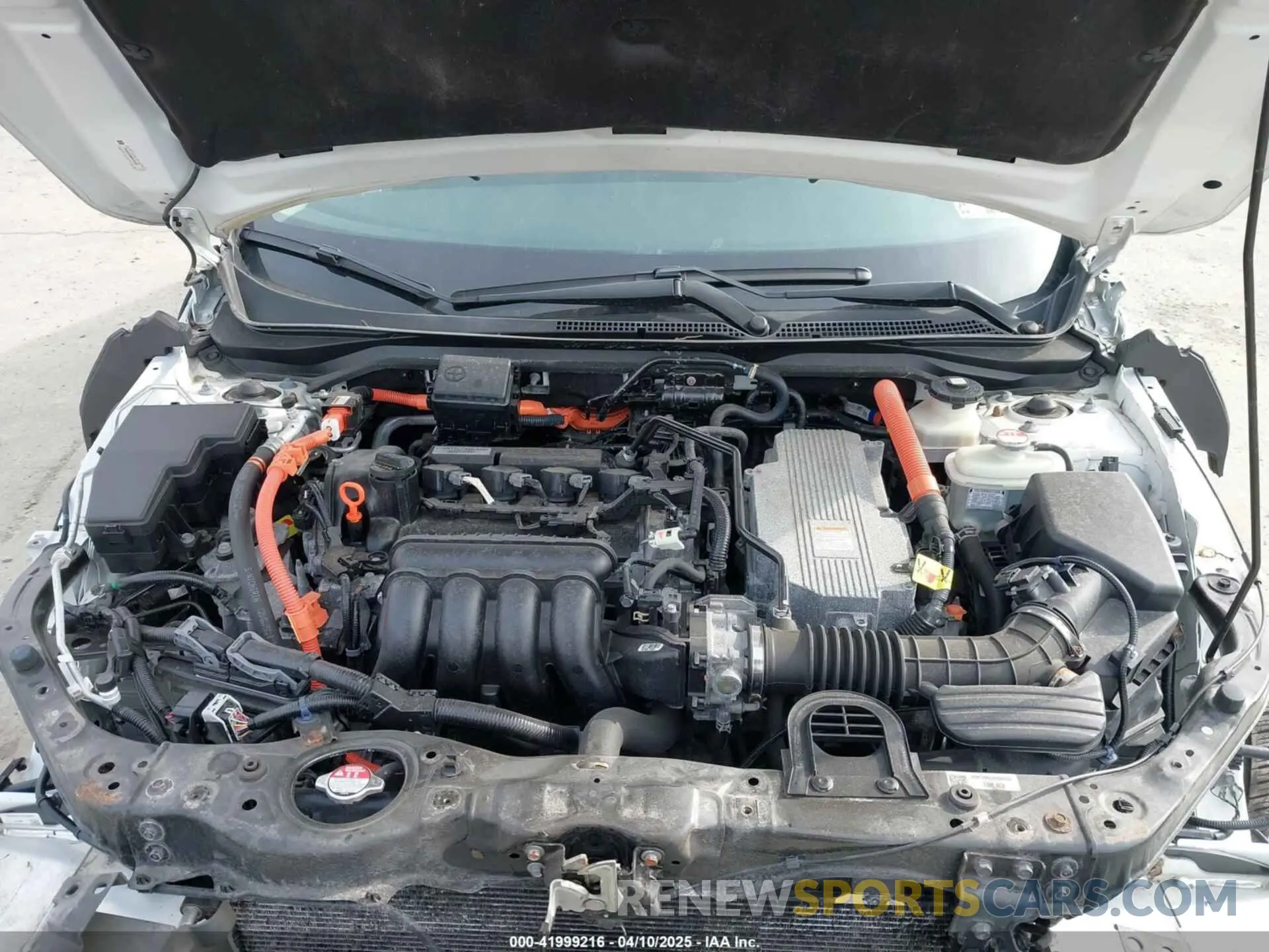 10 Photograph of a damaged car 19XZE4F50KE010136 HONDA INSIGHT 2019