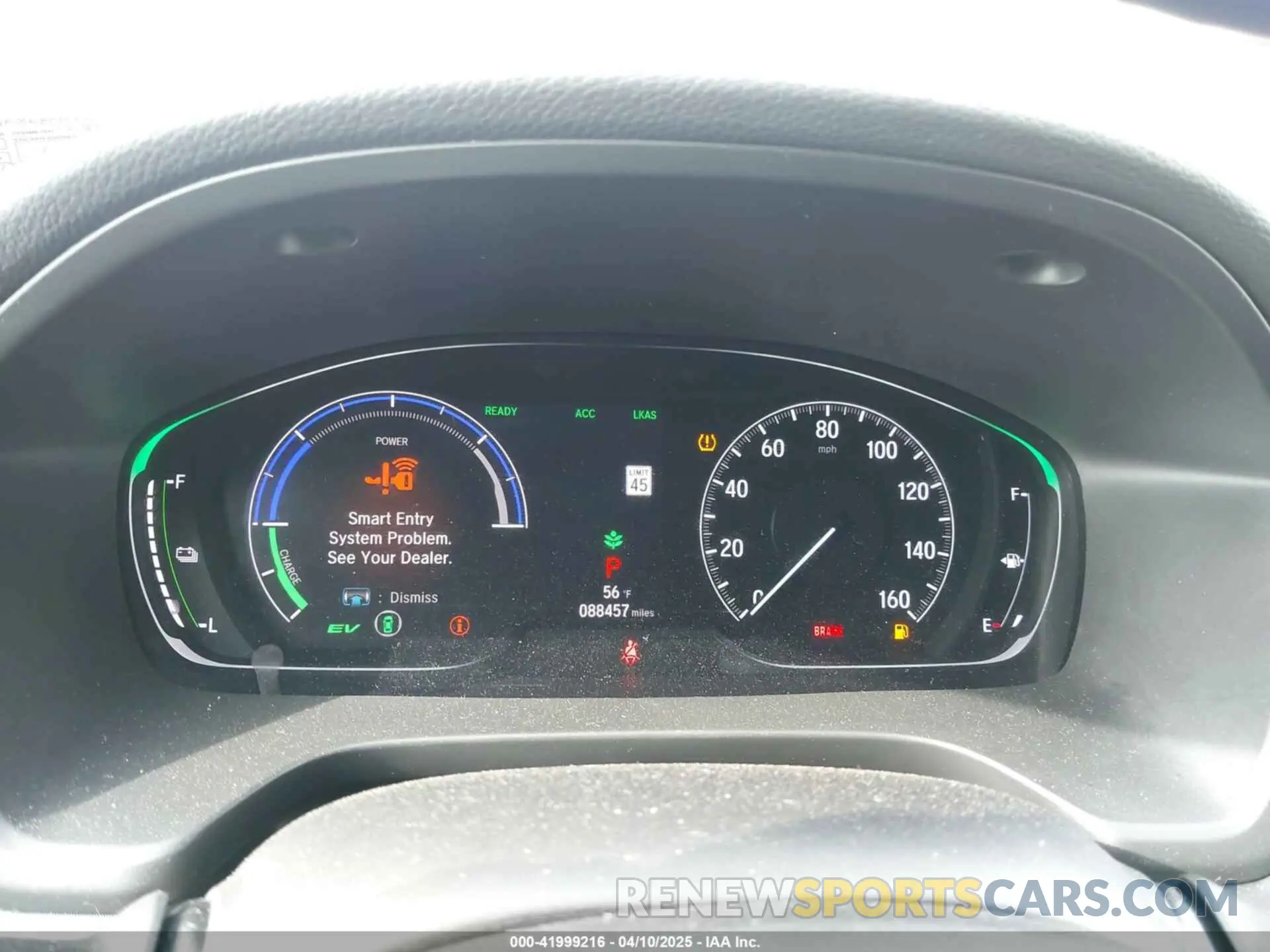 7 Photograph of a damaged car 19XZE4F50KE010136 HONDA INSIGHT 2019