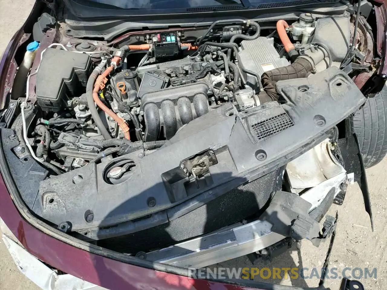 13 Photograph of a damaged car 19XZE4F50KE021699 HONDA INSIGHT 2019