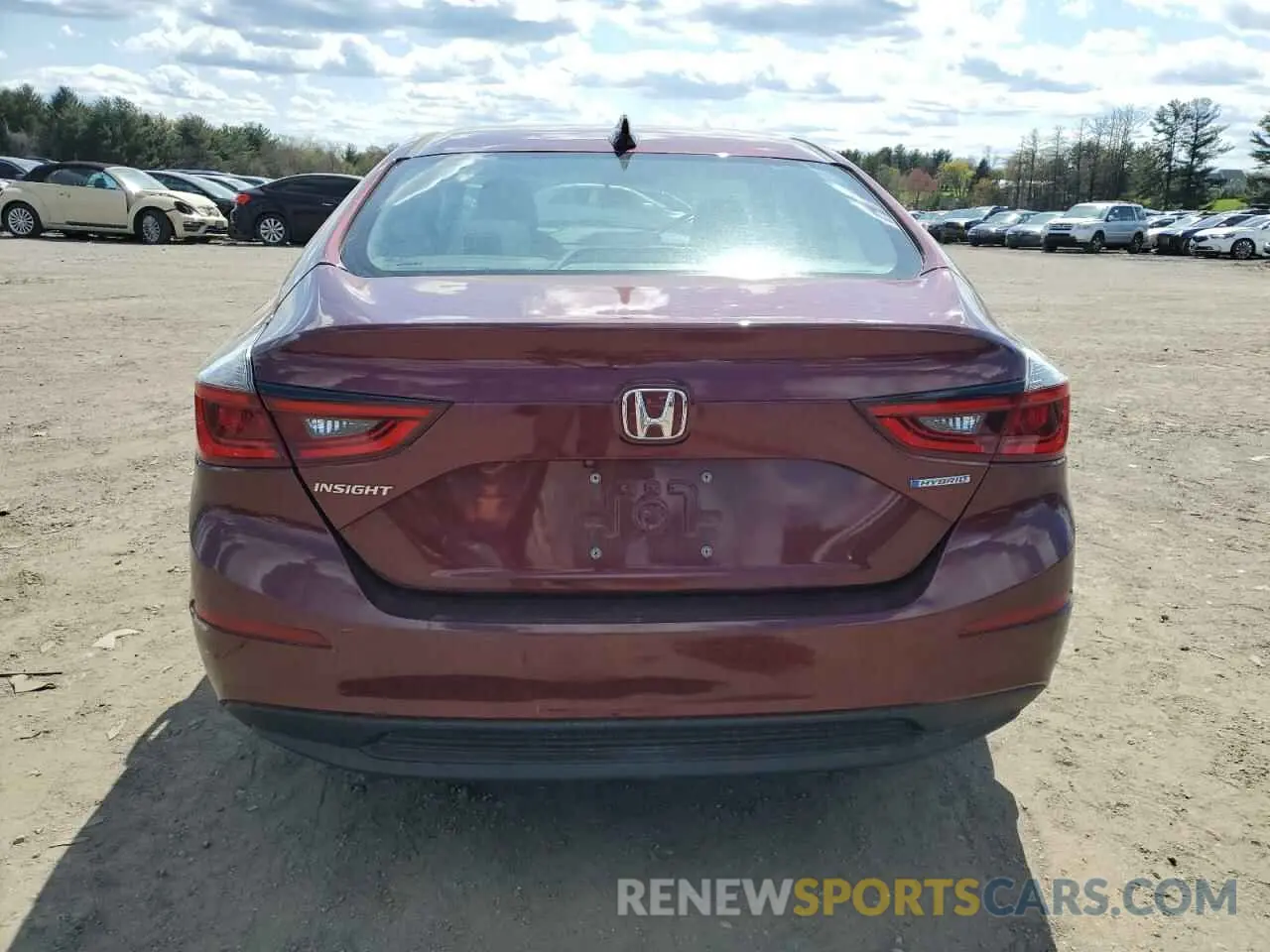6 Photograph of a damaged car 19XZE4F50KE021699 HONDA INSIGHT 2019