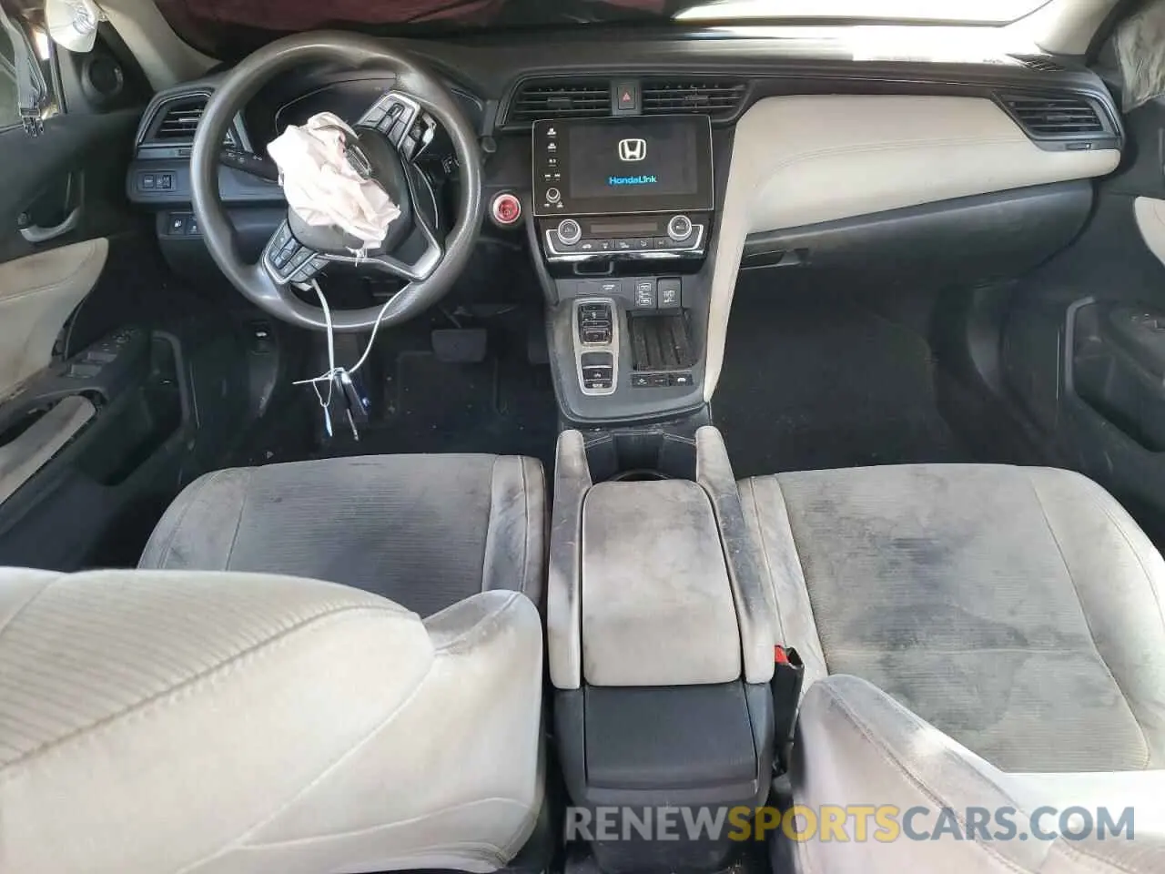 8 Photograph of a damaged car 19XZE4F50KE021699 HONDA INSIGHT 2019