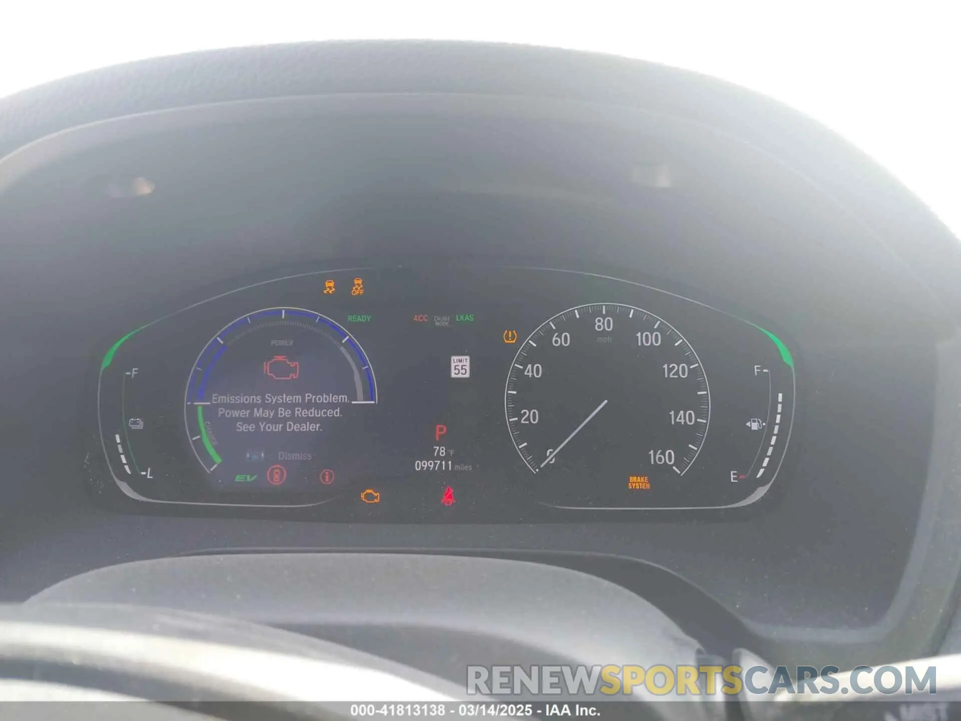 7 Photograph of a damaged car 19XZE4F51KE022571 HONDA INSIGHT 2019