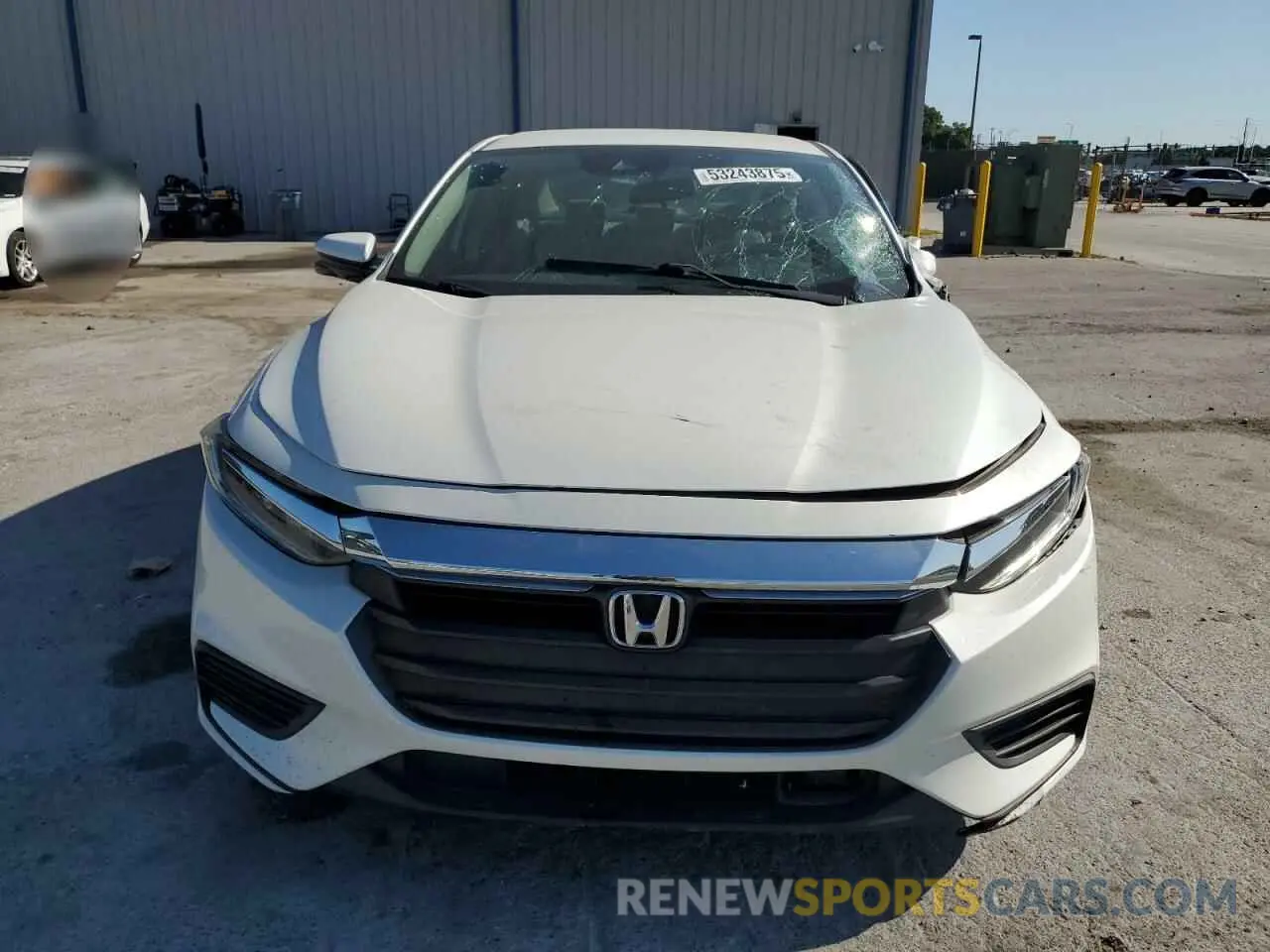 5 Photograph of a damaged car 19XZE4F51KE027933 HONDA INSIGHT 2019