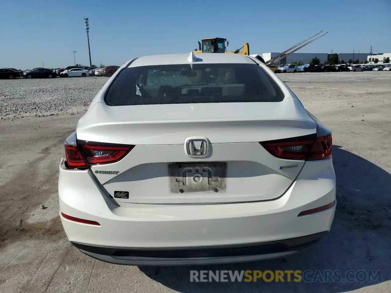 6 Photograph of a damaged car 19XZE4F51KE027933 HONDA INSIGHT 2019