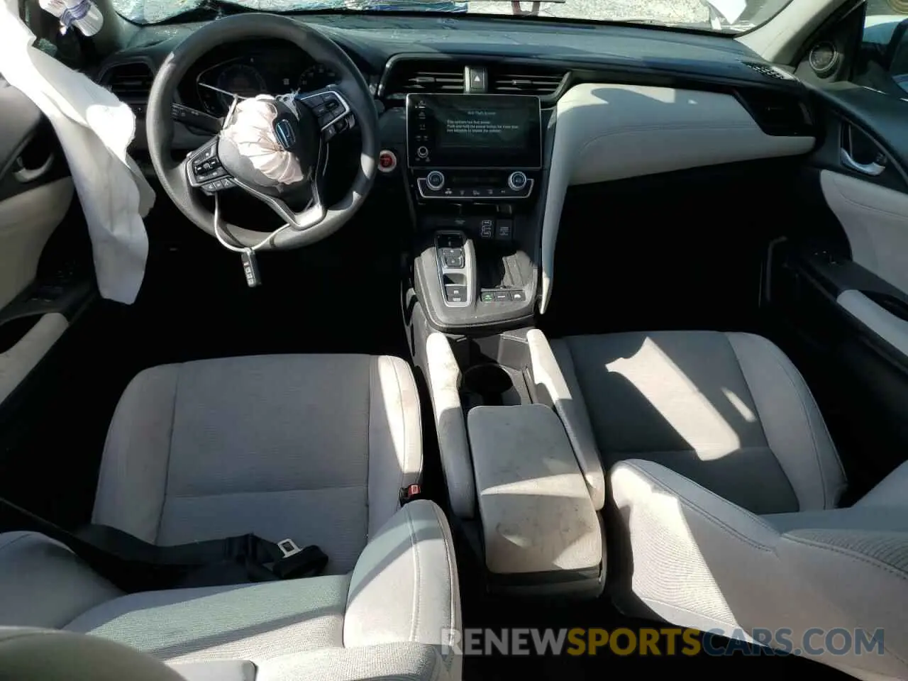 8 Photograph of a damaged car 19XZE4F51KE027933 HONDA INSIGHT 2019