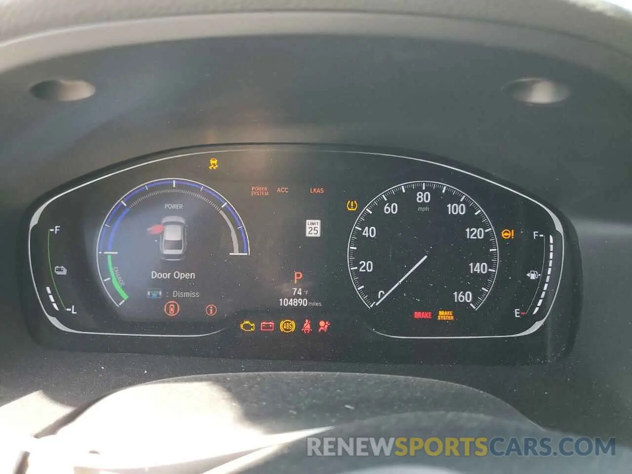 9 Photograph of a damaged car 19XZE4F51KE027933 HONDA INSIGHT 2019