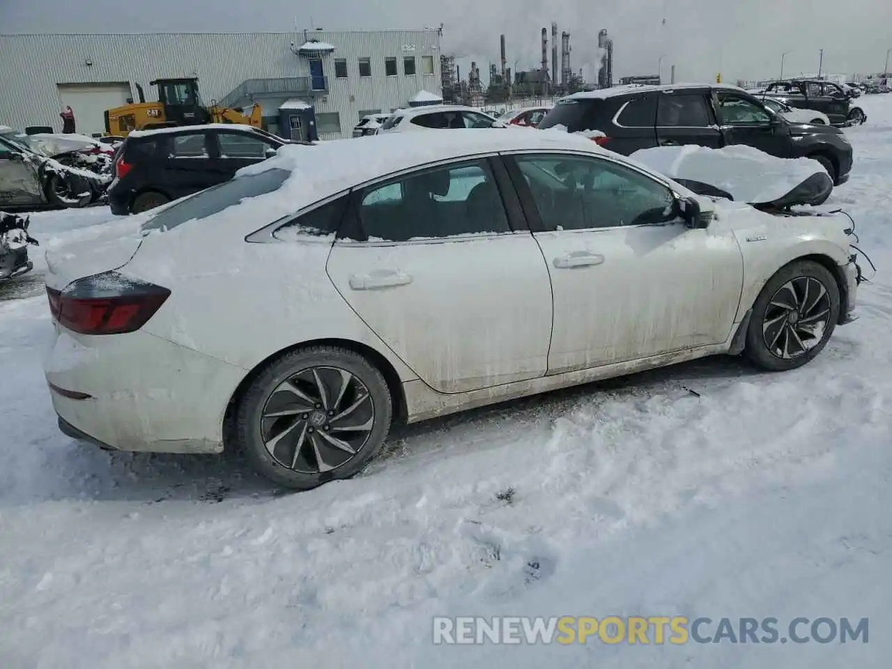 3 Photograph of a damaged car 19XZE4F51KE400579 HONDA INSIGHT 2019