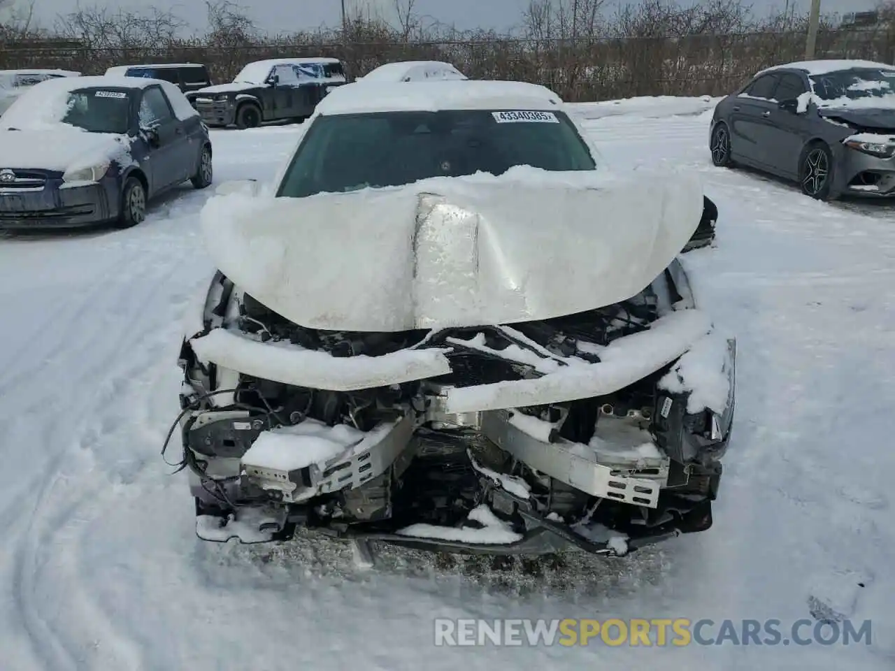 5 Photograph of a damaged car 19XZE4F51KE400579 HONDA INSIGHT 2019