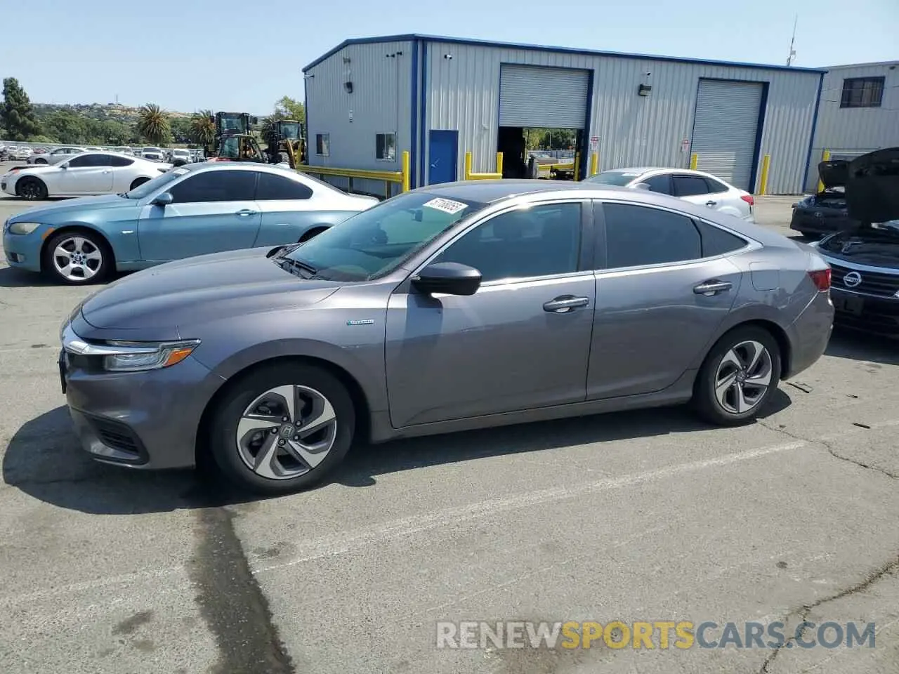 1 Photograph of a damaged car 19XZE4F53KE006890 HONDA INSIGHT 2019