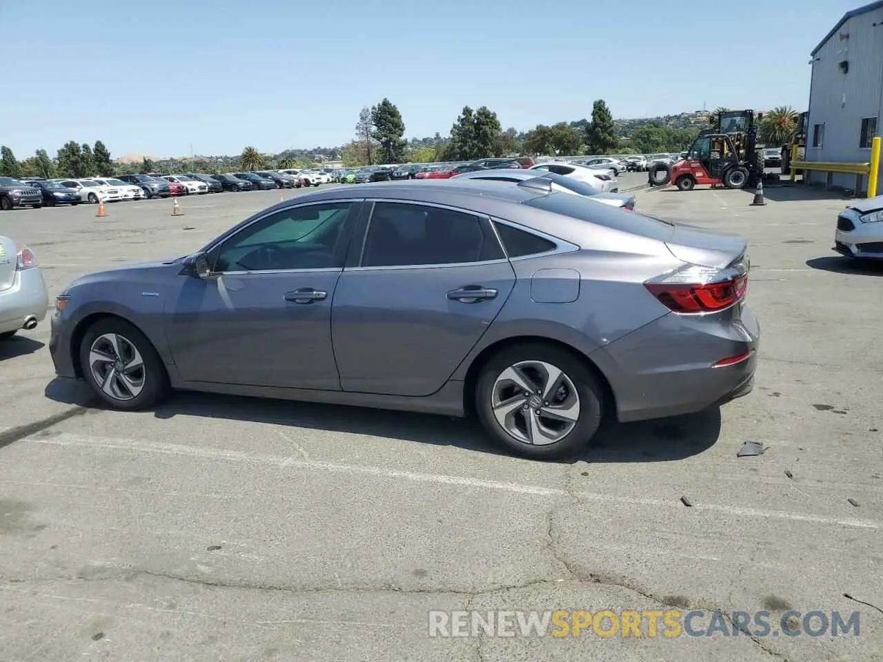 2 Photograph of a damaged car 19XZE4F53KE006890 HONDA INSIGHT 2019