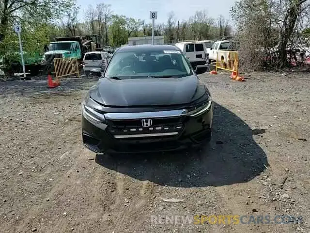 13 Photograph of a damaged car 19XZE4F53KE012804 HONDA INSIGHT 2019