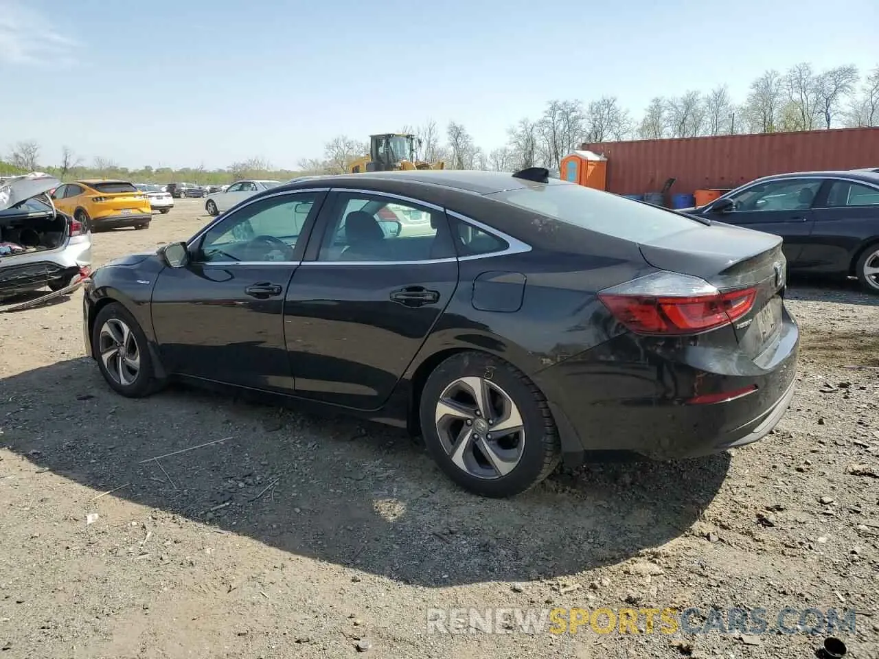 2 Photograph of a damaged car 19XZE4F53KE012804 HONDA INSIGHT 2019
