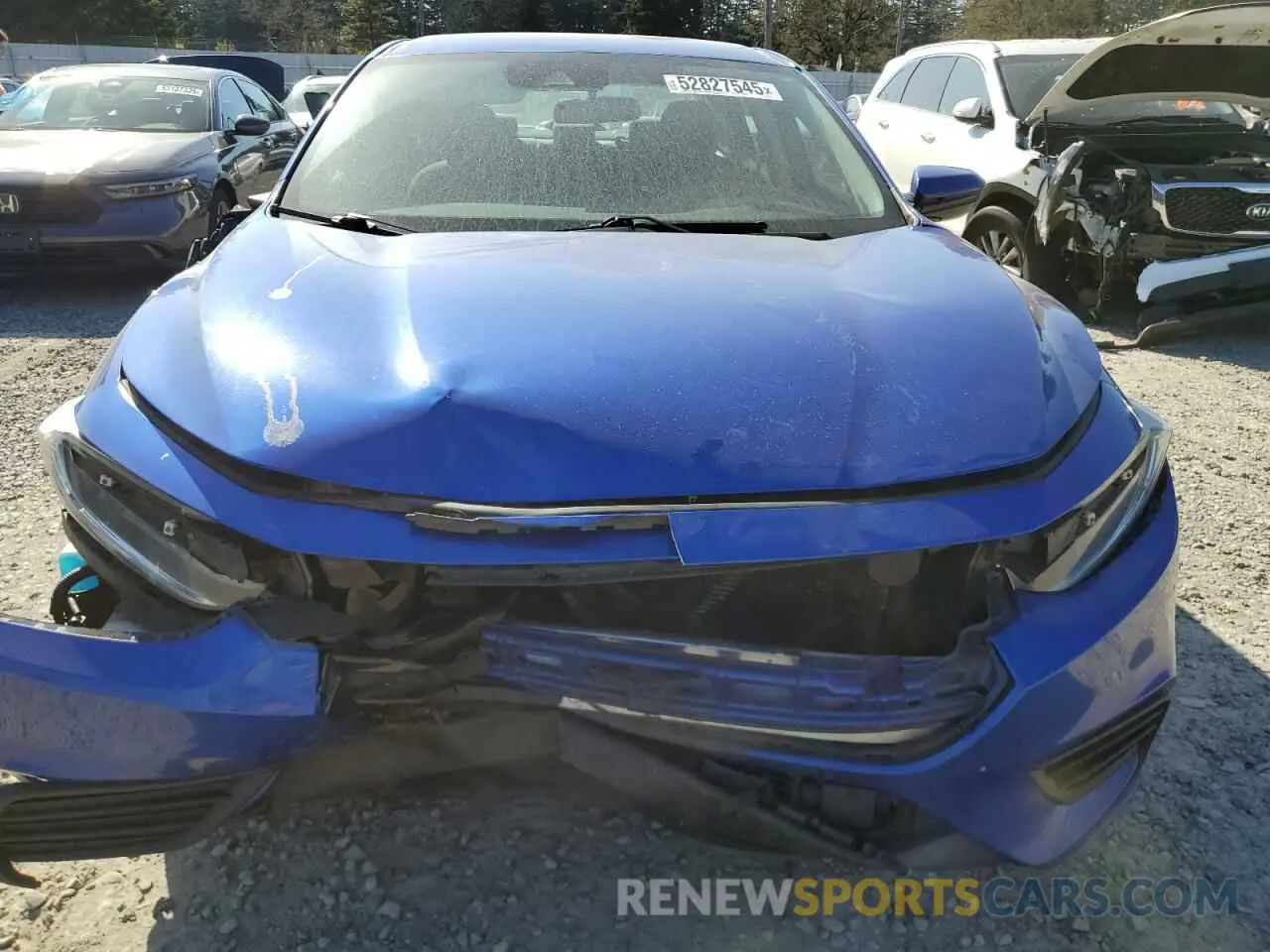 5 Photograph of a damaged car 19XZE4F53KE017565 HONDA INSIGHT 2019