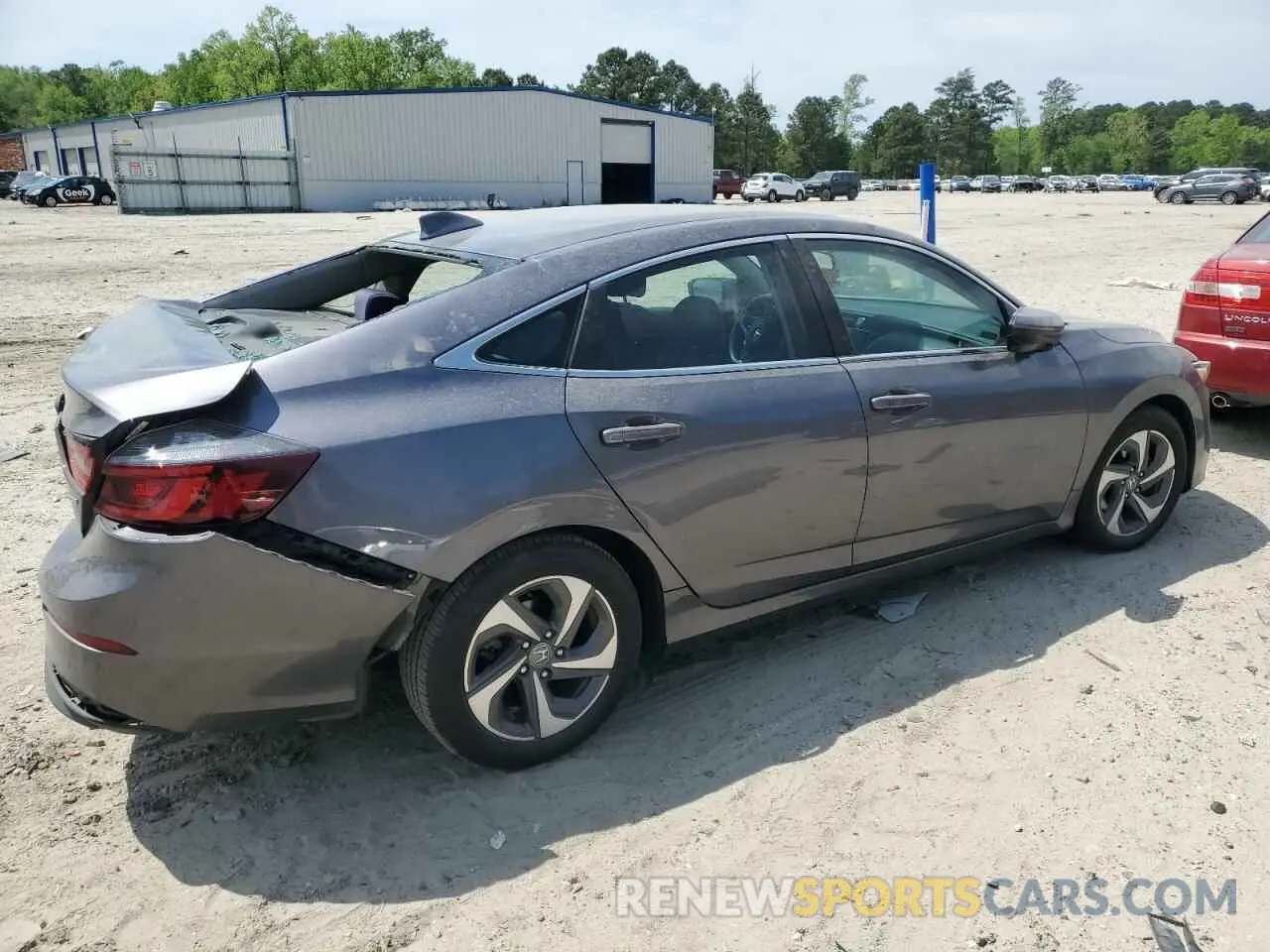 3 Photograph of a damaged car 19XZE4F54KE008079 HONDA INSIGHT 2019