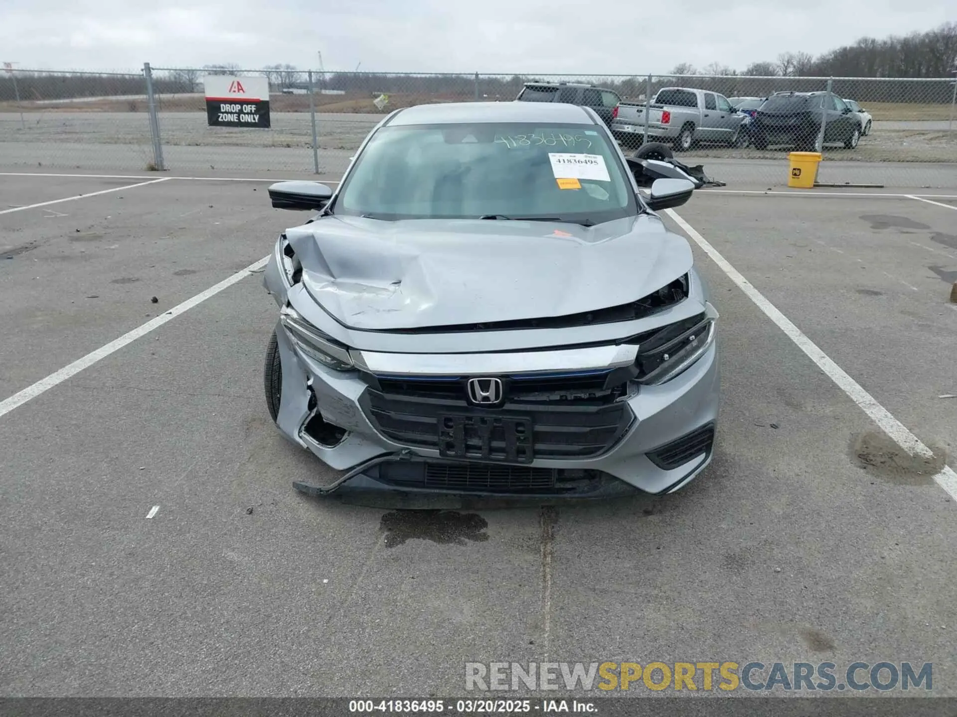 12 Photograph of a damaged car 19XZE4F54KE010155 HONDA INSIGHT 2019