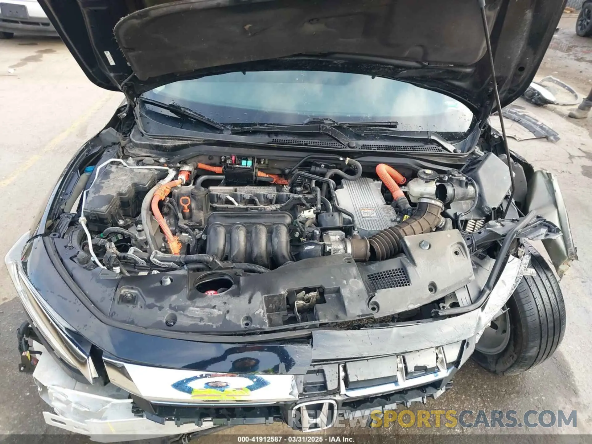 10 Photograph of a damaged car 19XZE4F54KE024461 HONDA INSIGHT 2019
