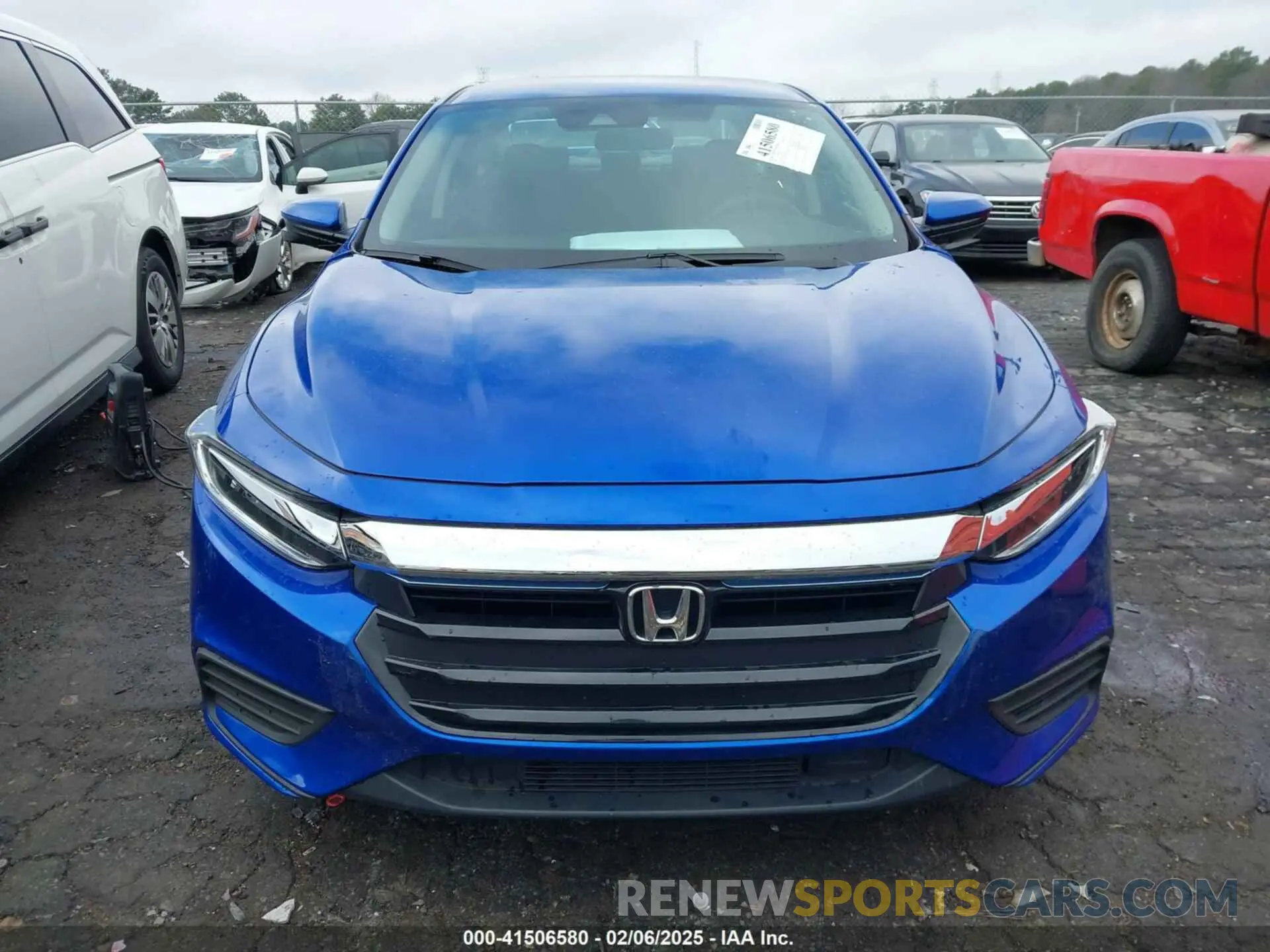 12 Photograph of a damaged car 19XZE4F54KE025545 HONDA INSIGHT 2019
