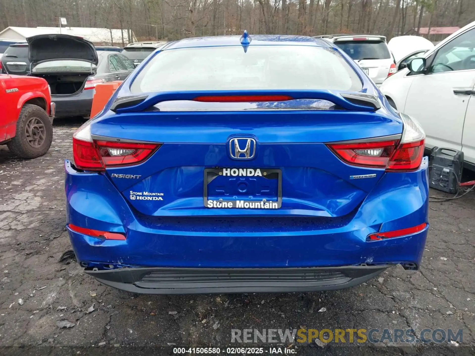 16 Photograph of a damaged car 19XZE4F54KE025545 HONDA INSIGHT 2019