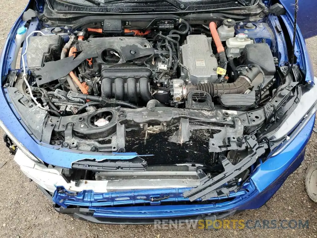 11 Photograph of a damaged car 19XZE4F54KE030101 HONDA INSIGHT 2019