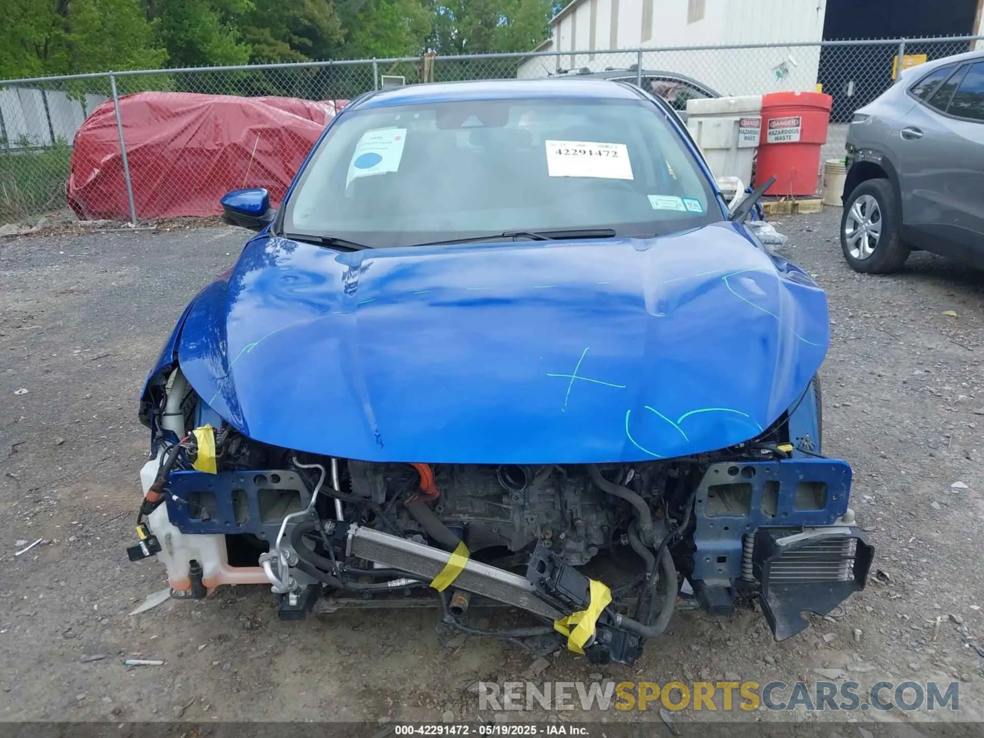 12 Photograph of a damaged car 19XZE4F55KE022055 HONDA INSIGHT 2019