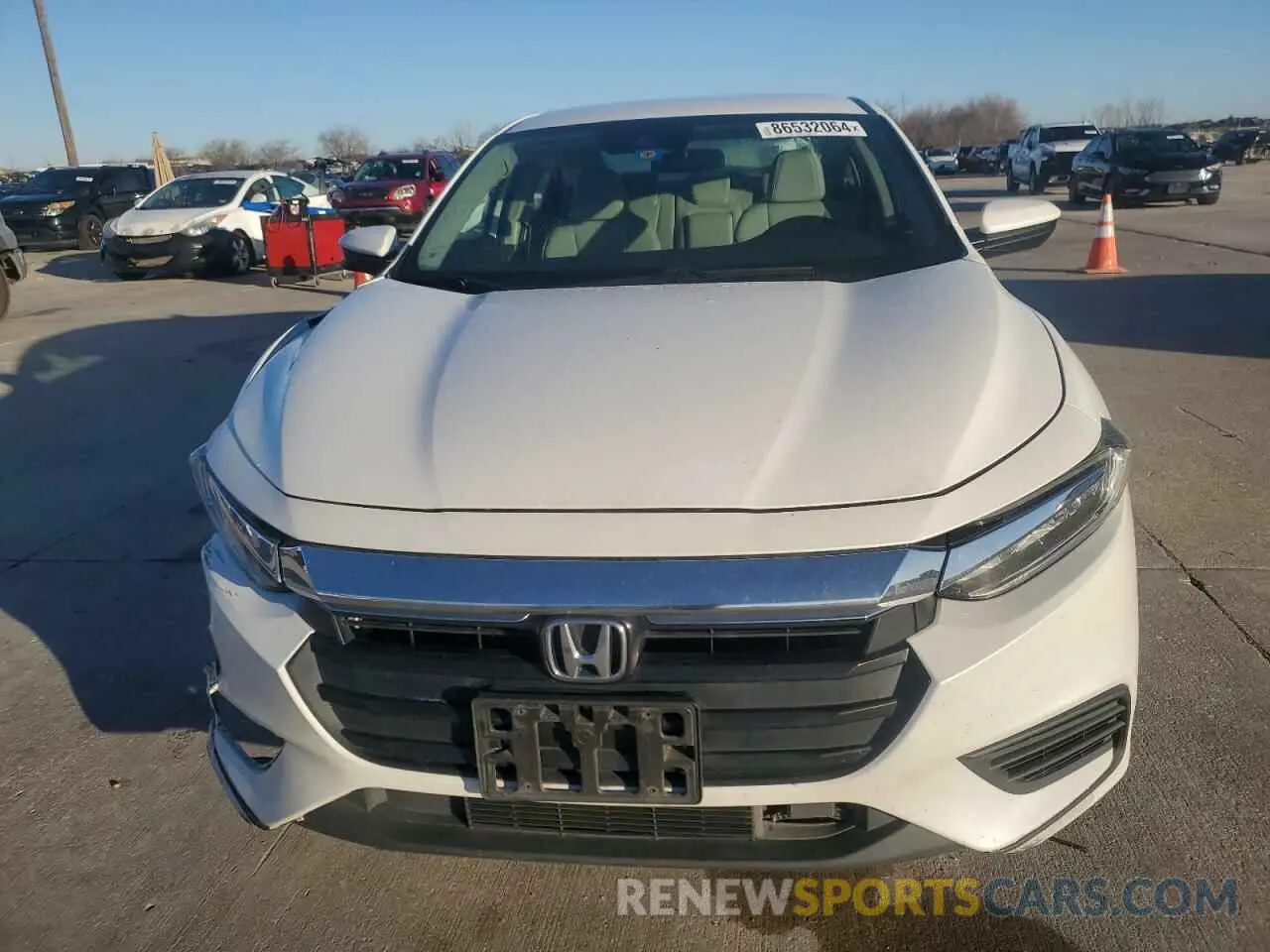5 Photograph of a damaged car 19XZE4F55KE028941 HONDA INSIGHT 2019