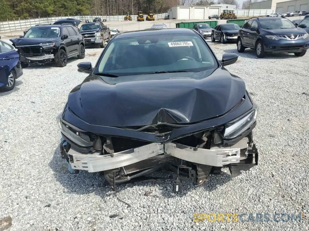 5 Photograph of a damaged car 19XZE4F55KE031676 HONDA INSIGHT 2019