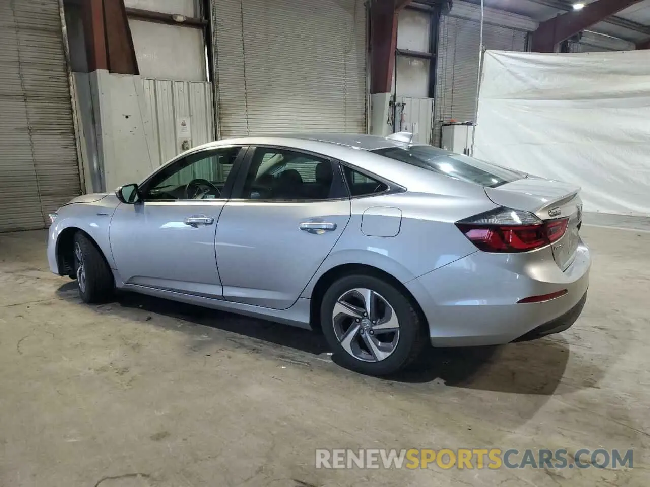 2 Photograph of a damaged car 19XZE4F56KE023943 HONDA INSIGHT 2019