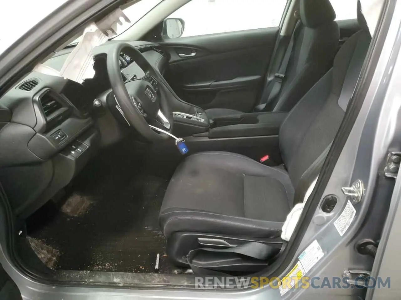 7 Photograph of a damaged car 19XZE4F57KE008173 HONDA INSIGHT 2019
