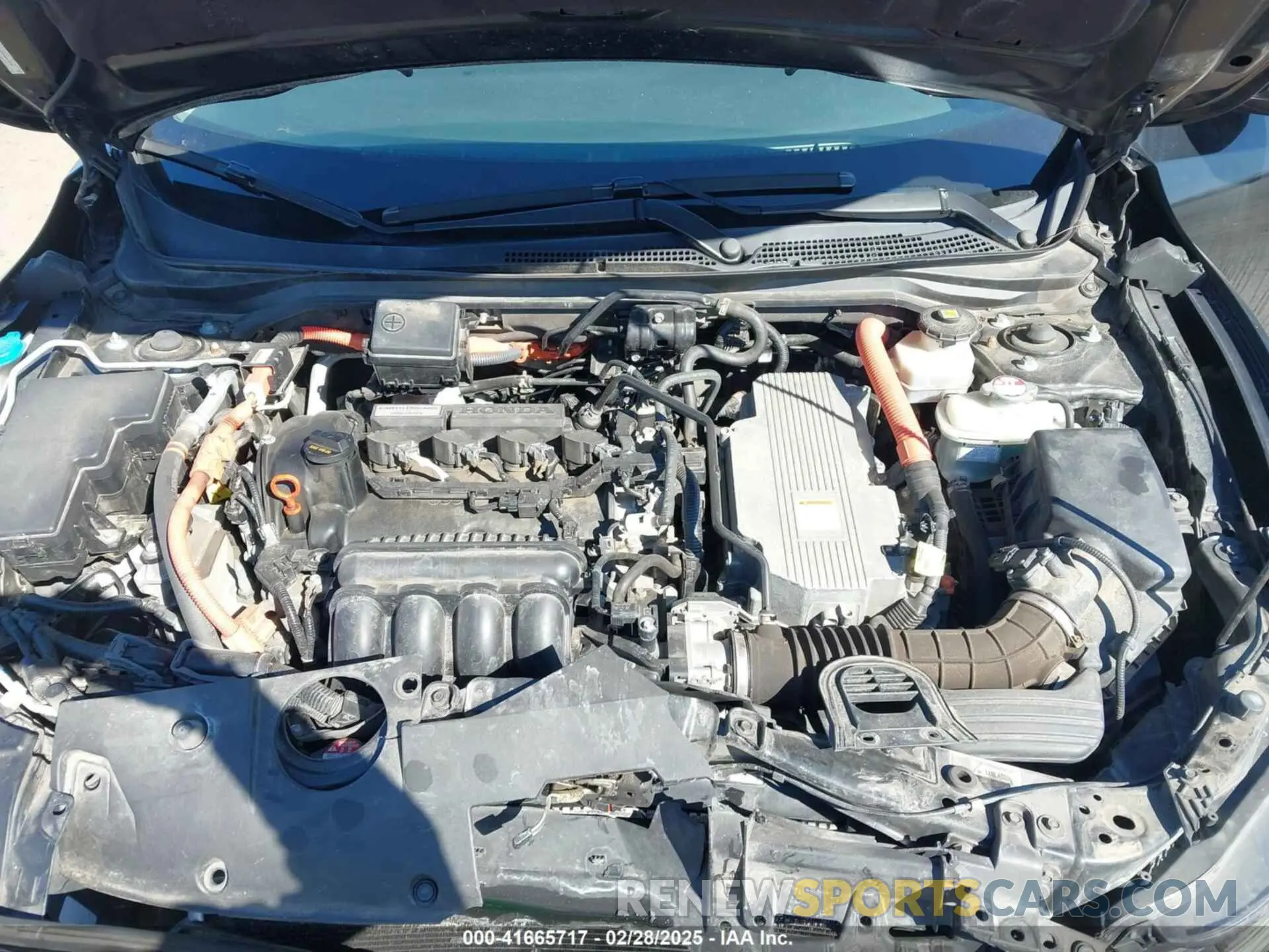 10 Photograph of a damaged car 19XZE4F57KE014734 HONDA INSIGHT 2019