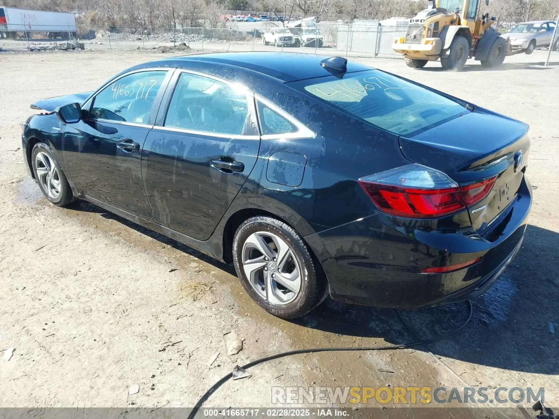 3 Photograph of a damaged car 19XZE4F57KE014734 HONDA INSIGHT 2019