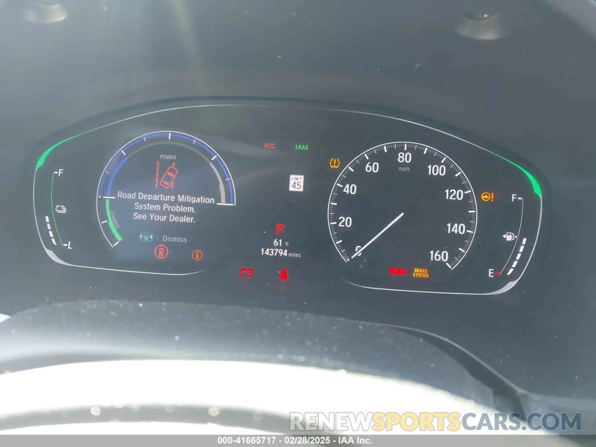 7 Photograph of a damaged car 19XZE4F57KE014734 HONDA INSIGHT 2019