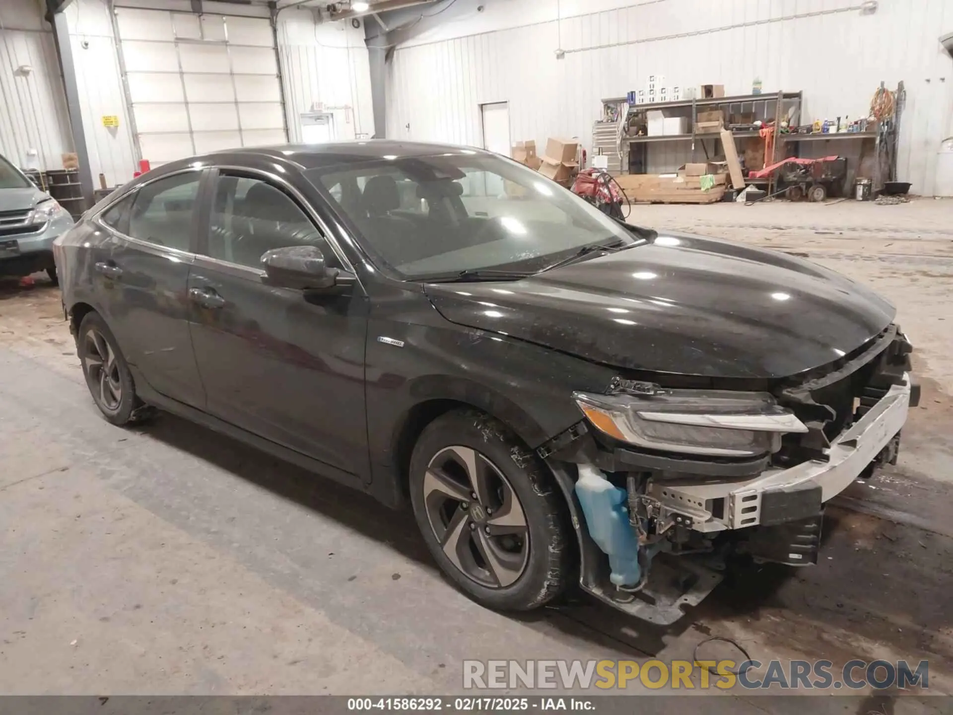 1 Photograph of a damaged car 19XZE4F57KE029475 HONDA INSIGHT 2019