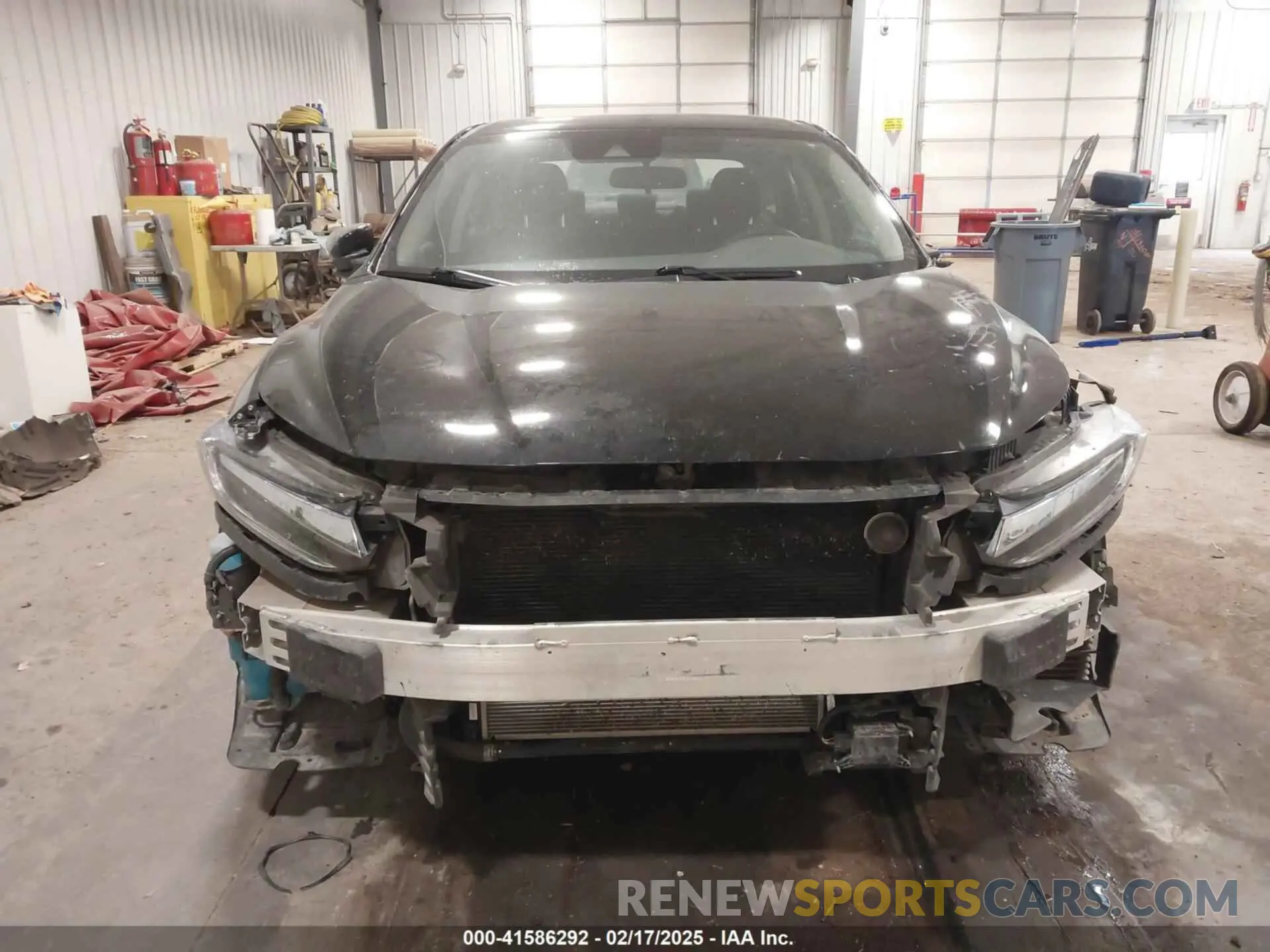 12 Photograph of a damaged car 19XZE4F57KE029475 HONDA INSIGHT 2019